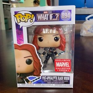 Funko pop apocalyptic black widow